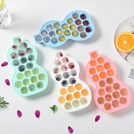 Hadanceo 2Pcs Gourd Shape 21 Grids Silicone Square/Rose Ice Cube Mold Tray Kitchen Mould
Hadanceo 2Pcs Gourd Shape 21 Grids Silicone Square/Rose Ice Cube Mold Tray Kitchen Mould