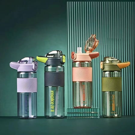YUNx 700ml Straw Bottle with Scale Large Capacity Handle Design Transparent Outdoor Students Adult Water Bottle Daily Use
YUNx 700ml Straw Bottle with Scale Large Capacity Handle Design Transparent Outdoor Students Adult Water Bottle Daily Use