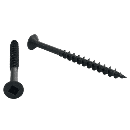Cabentry Brand | Wood Screws | Flat Head | Square Drive | #8 | 1 Inch | Deep Thread | Sharp Point | Black Phospate Finish | 100 Pack
Cabentry Brand | Wood Screws | Flat Head | Square Drive | #8 | 1 Inch | Deep Thread | Sharp Point | Black Phospate Finish | 100 Pack