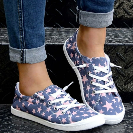 Womens Fashion Star Print Round-Toe Flats Shoes Lightweight Soft Comfortable Casual Shoe
Womens Fashion Star Print Round-Toe Flats Shoes Lightweight Soft Comfortable Casual Shoe