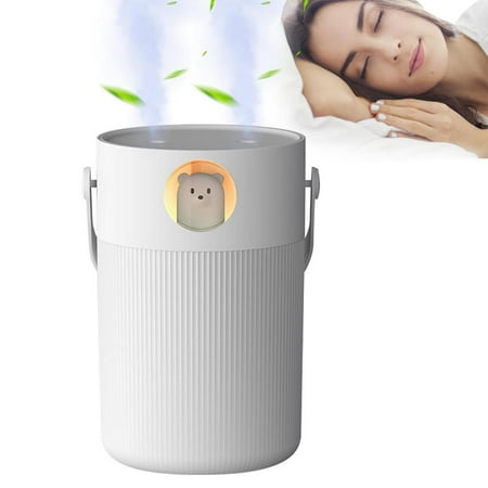 Lucybak Humidifier Night Light USB Portable Desk Humidifier with Built-in Atomizer Large Capacity Low Noise Humidifier with Water Shortage Protection for Home Office innate
Lucybak Humidifier Night Light USB Portable Desk Humidifier with Built-in Atomizer Large Capacity Low Noise Humidifier with Water Shortage Protection for Home Office innate