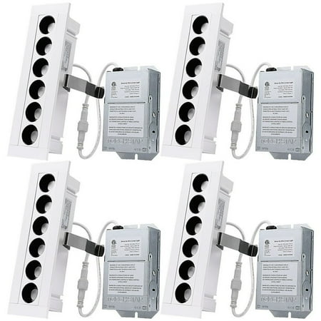 Pack 5CCT Dimmable LED Recessed Linear Light with J-Box 5 Color Temperature Selectable
Pack 5CCT Dimmable LED Recessed Linear Light with J-Box 5 Color Temperature Selectable