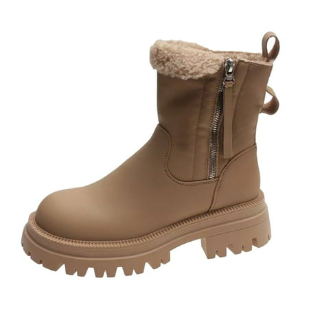Larisalt Booties For Women Womens Combat Boots Lace Up Ankle Boots Winter Snow Boot Side Zipper Fashion Booties A
Larisalt Booties For Women Womens Combat Boots Lace Up Ankle Boots Winter Snow Boot Side Zipper Fashion Booties A