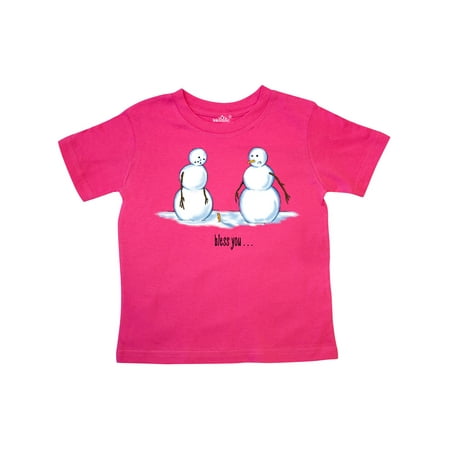 Inktastic Bless You Sneezing Snowman Gift Toddler Boy or Toddler Girl T-Shirt
Inktastic Bless You Sneezing Snowman Gift Toddler Boy or Toddler Girl T-Shirt