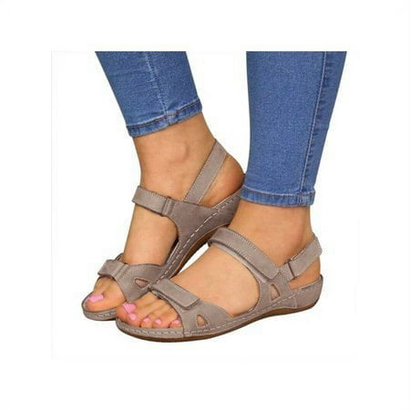 Summer Flat Sandals for Women Comfortable Casual Beach Shoes Ankle Strap Sandals Flip Flops Size 9
Summer Flat Sandals for Women Comfortable Casual Beach Shoes Ankle Strap Sandals Flip Flops Size 9