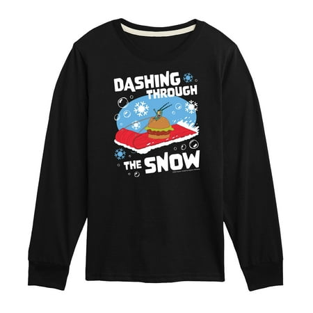 SpongeBob SquarePants - Dashing Through The Snow - Toddler And Youth Long Sleeve Graphic T-Shirt 
SpongeBob SquarePants - Dashing Through The Snow - Toddler And Youth Long Sleeve Graphic T-Shirt