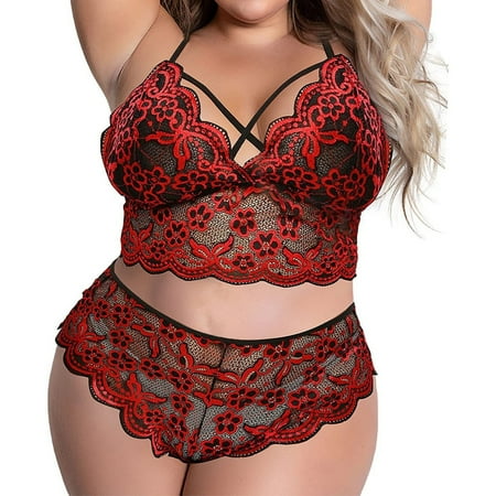 PEASKJP Sexy Lingerie for Women Lace Sleepwear Sexy Bra and Panty Sets Sleepwear Set Red XL
PEASKJP Sexy Lingerie for Women Lace Sleepwear Sexy Bra and Panty Sets Sleepwear Set Red XL