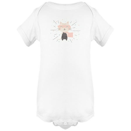 Super Hero Kitten Girl Bodysuit Infant -Image by Shutterstock 6 Months