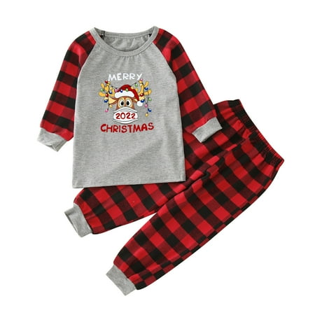 Christmas Pajamas for Family Parent-Child Outfit Winter Fall Merry Deer Letter Long Sleeve PJ s Plaid Matching Xmas Sleepwear Loungewear Pants Pajama Sets
Christmas Pajamas for Family Parent-Child Outfit Winter Fall Merry Deer Letter Long Sleeve PJ s Plaid Matching Xmas Sleepwear Loungewear Pants Pajama Sets