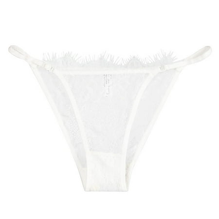 Panties for Women Womens Lace Panties Adjustable Thin Strap Transparent Sexy Seamless Panties Polyester Simple Long Sleeve Shirts for Women White
Panties for Women Womens Lace Panties Adjustable Thin Strap Transparent Sexy Seamless Panties Polyester Simple Long Sleeve Shirts for Women White