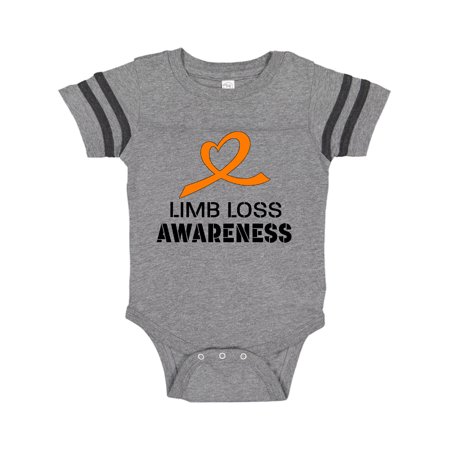 Inktastic Limb Loss Awareness Heart Orange Ribbon Gift Baby Boy or Baby Girl Bodysuit
Inktastic Limb Loss Awareness Heart Orange Ribbon Gift Baby Boy or Baby Girl Bodysuit
