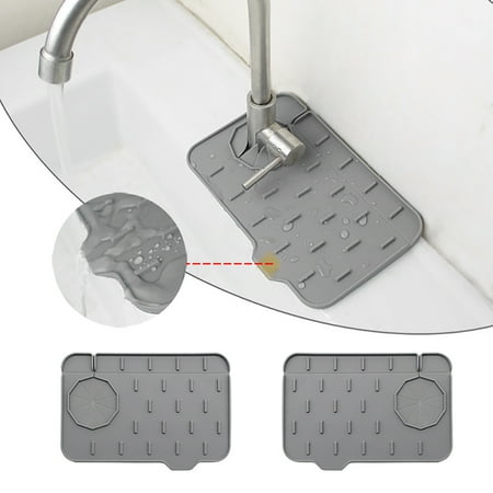 Hadanceo Water Drain Mat No Water Storage Slope Groove Design Sink Drying Pad DIY Durable for Restaurant
Hadanceo Water Drain Mat No Water Storage Slope Groove Design Sink Drying Pad DIY Durable for Restaurant