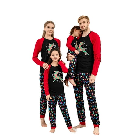 Gwiyeopda Family Matching Christmas Pajamas Set Xmas Elk Long Sleeve Sleepwear For Couples
Gwiyeopda Family Matching Christmas Pajamas Set Xmas Elk Long Sleeve Sleepwear For Couples