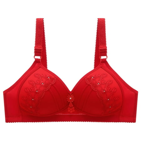 GWAABD Ladies Brassiere Womens Plus Size Bra No Steel Ring with Chest Pad Comfort Bra
GWAABD Ladies Brassiere Womens Plus Size Bra No Steel Ring with Chest Pad Comfort Bra