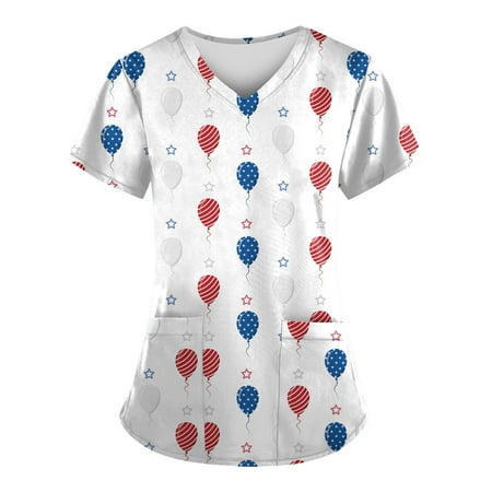 Sksloeg Spring Printed Scrub Tops for Women Breathable Usa Star Pattern Scrub Nurse Top Shirts Short Sleeve Working Tops Workwear Comfy Shirt Blouses Clothing Wine XXXXL
Sksloeg Spring Printed Scrub Tops for Women Breathable Usa Star Pattern Scrub Nurse Top Shirts Short Sleeve Working Tops Workwear Comfy Shirt Blouses Clothing Wine XXXXL