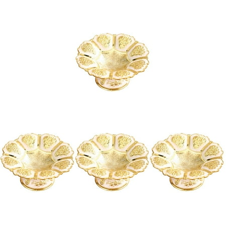 Bestonzon 4pcs European Style Candy Plate Dried Fruit Dish Food Serving Plate for Hotel Restaurant
Bestonzon 4pcs European Style Candy Plate Dried Fruit Dish Food Serving Plate for Hotel Restaurant