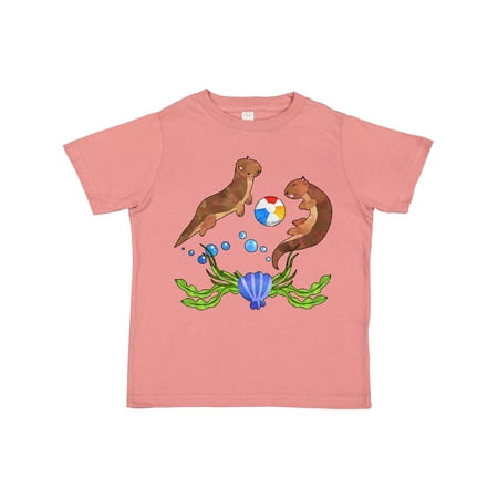 Inktastic Cute Otters Playing with Beach Ball Gift Toddler Boy or Toddler Girl T-Shirt
Inktastic Cute Otters Playing with Beach Ball Gift Toddler Boy or Toddler Girl T-Shirt