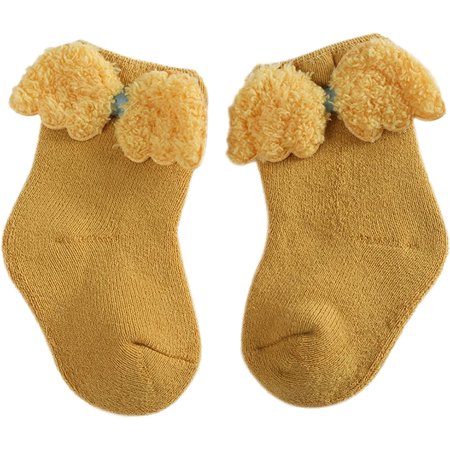 QWZNDZGR Baby Boy Combed Cotton Socks Toddler Ankle Sock Adorable Unisex Uniform Knee High Tube Stockings Non Slip Fuzzy Socks