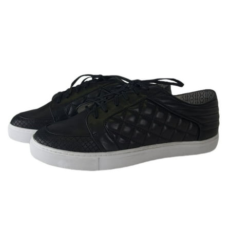 MATT BERNSON Women s Ambrose Leather Sneakers Black 9.5