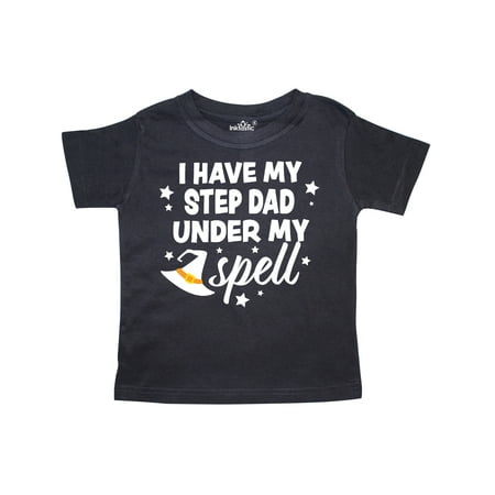 Inktastic I Have My Step Dad Under My Spell with Cute Witch Hat Gift Toddler Boy or Toddler Girl T-Shirt
Inktastic I Have My Step Dad Under My Spell with Cute Witch Hat Gift Toddler Boy or Toddler Girl T-Shirt