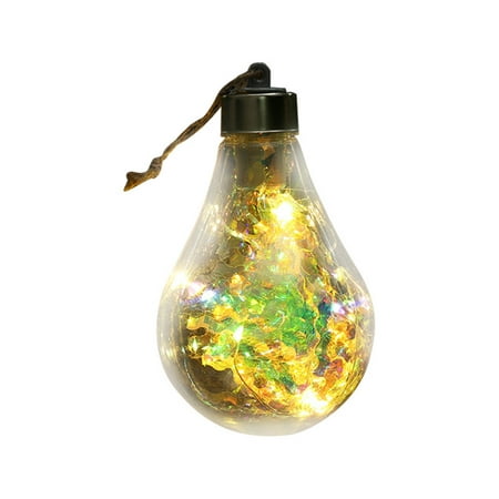 VerPetridure Led Christmas Tree Pendant (Built-in Battery) Christmas LED Transparent Christmas Ball Christmas Tree Pendant Glowing
VerPetridure Led Christmas Tree Pendant (Built-in Battery) Christmas LED Transparent Christmas Ball Christmas Tree Pendant Glowing