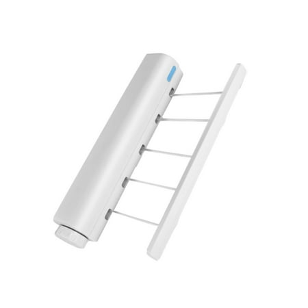 Tssuoun Wall Mounted Hanger Retractable Indoor Flexible Clothesline Multi-functional Laundry Hangers for Washroom Using Supplies Five ropes
Tssuoun Wall Mounted Hanger Retractable Indoor Flexible Clothesline Multi-functional Laundry Hangers for Washroom Using Supplies Five ropes