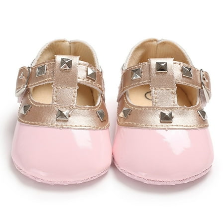 Infant Baby Girl Bow Princess Shoes Soft Sole Crib Leather Solid Buckle Strap Flat With Heel Baby Shoes
Infant Baby Girl Bow Princess Shoes Soft Sole Crib Leather Solid Buckle Strap Flat With Heel Baby Shoes