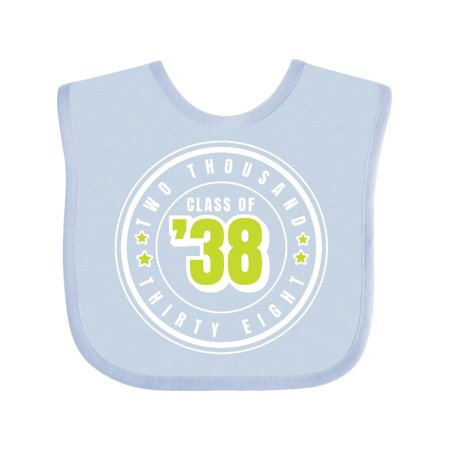 Inktastic Class of 2038 in White Circle with Stars Gift Baby Boy or Baby Girl Bib 
Inktastic Class of 2038 in White Circle with Stars Gift Baby Boy or Baby Girl Bib