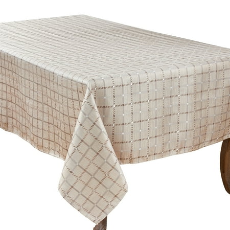 Fennco Styles Torino Collection Checkered Print 70 x 120 Inch Tabelcloth - Khaki Tabel Cloth for Home Décor Dining Room Banquets Family Garthering and Special Events
Fennco Styles Torino Collection Checkered Print 70 x 120 Inch Tabelcloth - Khaki Tabel Cloth for Home Décor Dining Room Banquets Family Garthering and Special Events