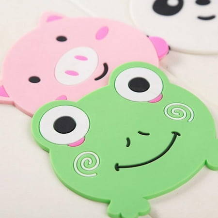 1Pcs Cartoon Animal Shape Silicone Coaster Coffee Table Cup Mats Pad Heat Insulation Cup Pads Placemat Kitchen Mats Accessories
1Pcs Cartoon Animal Shape Silicone Coaster Coffee Table Cup Mats Pad Heat Insulation Cup Pads Placemat Kitchen Mats Accessories
