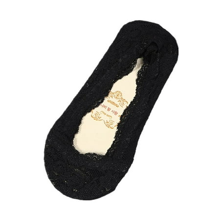 Fashion Invisible Cotton Breathable Boat Liner Liner Low Cut Women Invisible Socks Lace Boat Socks Anti-Slip BLACK
Fashion Invisible Cotton Breathable Boat Liner Liner Low Cut Women Invisible Socks Lace Boat Socks Anti-Slip BLACK