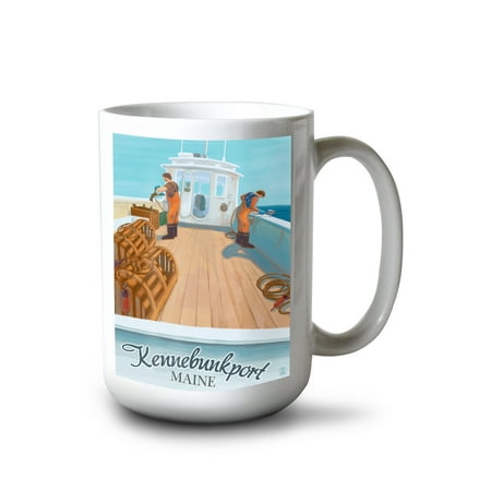 15 fl oz Ceramic Mug Kennebunkport Maine Lobster Boat Dishwasher & Microwave Safe
15 fl oz Ceramic Mug Kennebunkport Maine Lobster Boat Dishwasher & Microwave Safe