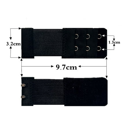 New Women Bra Extender 3 Rows 2 Hooks Elastic Adjustable Lengthen Clasp For Underwear
New Women Bra Extender 3 Rows 2 Hooks Elastic Adjustable Lengthen Clasp For Underwear
