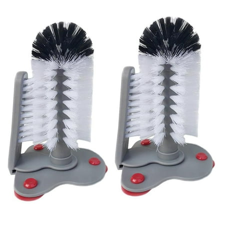 2X Double-Headed Sink Cup Brush Sucker Kitchen Cleaning Supplies Rotating Wine Cleaner Cup Scrubber
2X Double-Headed Sink Cup Brush Sucker Kitchen Cleaning Supplies Rotating Wine Cleaner Cup Scrubber