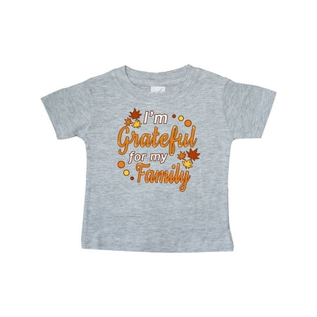 Inktastic I m Grateful for my Family in Orange with Fall Leaves Gift Baby Boy or Baby Girl T-Shirt
Inktastic I m Grateful for my Family in Orange with Fall Leaves Gift Baby Boy or Baby Girl T-Shirt