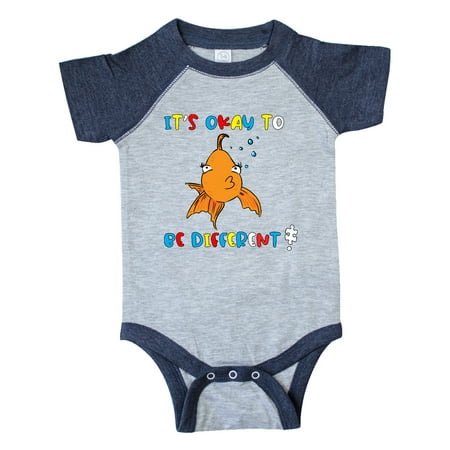 Inktastic Autism Awareness It s Okay to be Different! Silly Fish Gift Baby Boy or Baby Girl Bodysuit
Inktastic Autism Awareness It s Okay to be Different! Silly Fish Gift Baby Boy or Baby Girl Bodysuit