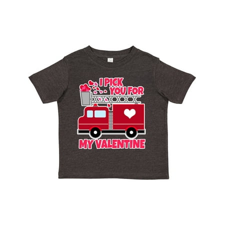 Inktastic I Pick You for My Valentine with Red Firetruck Gift Toddler Boy or Toddler Girl T-Shirt
Inktastic I Pick You for My Valentine with Red Firetruck Gift Toddler Boy or Toddler Girl T-Shirt