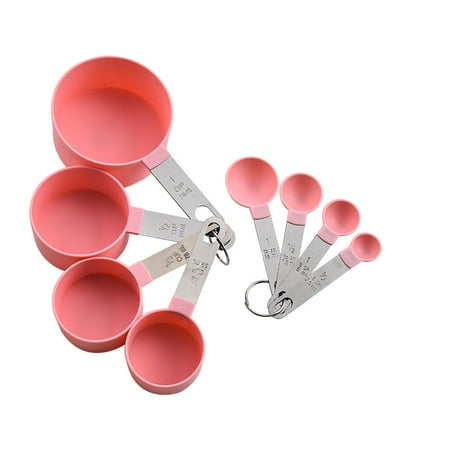 Measuring Cups and Spoons Set Kitchen Gadgets 8 Pieces Stackable Stainless Steel Handle Measuring Cups for Measuring Dry and Liquid Ingredient( Specifications)
Measuring Cups and Spoons Set Kitchen Gadgets 8 Pieces Stackable Stainless Steel Handle Measuring Cups for Measuring Dry and Liquid Ingredient( Specifications)