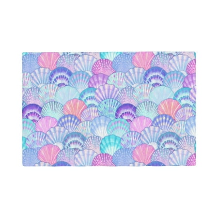 Table Placemats Set of 4 - Watercolor Sea Shells 1 12x18 In Faux Linen Double Heat Resistant Place Mats Cloth Indoor/Outdoor Placemats Washable Table Mats for Dining Kitchen Party
Table Placemats Set of 4 - Watercolor Sea Shells 1 12x18 In Faux Linen Double Heat Resistant Place Mats Cloth Indoor/Outdoor Placemats Washable Table Mats for Dining Kitchen Party