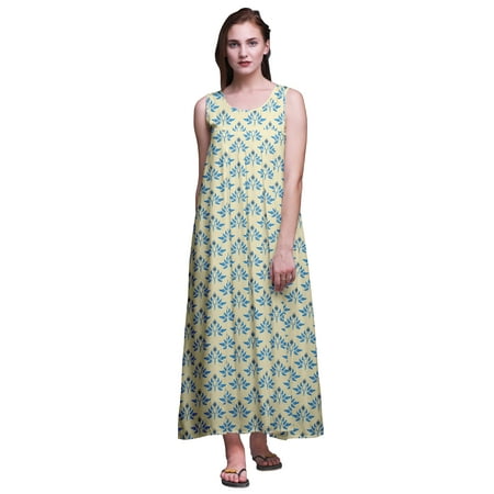 Bimba Rayon Sleeveless Night Gown For Womens Rayon Printed Nightwear Ladies Sleepwear-S
Bimba Rayon Sleeveless Night Gown For Womens Rayon Printed Nightwear Ladies Sleepwear-S