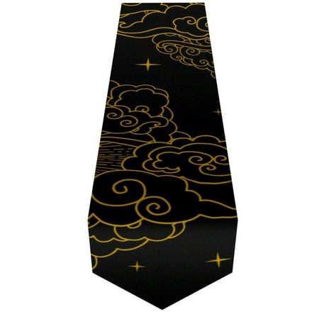 OWNTA Sun and Moon Art Black Pattern Elegant Polyester Table Runner Perfect for Your Tables - Dining Table Decoration
OWNTA Sun and Moon Art Black Pattern Elegant Polyester Table Runner Perfect for Your Tables - Dining Table Decoration