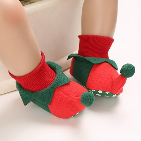 Seyurigaoka Christmas Baby Casual Shoes Cartoon High Tube Anti-Slip Walking Shoes 
Seyurigaoka Christmas Baby Casual Shoes Cartoon High Tube Anti-Slip Walking Shoes