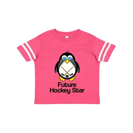 Inktastic Future Hockey Star Penguin Gift Toddler Boy or Toddler Girl T-Shirt
Inktastic Future Hockey Star Penguin Gift Toddler Boy or Toddler Girl T-Shirt