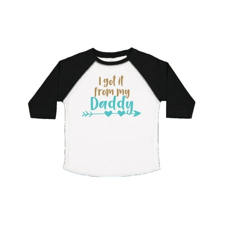 Inktastic I Got It From My Daddy Arrow Hearts - Blue Brown Gift Toddler Boy or Toddler Girl T-Shirt
Inktastic I Got It From My Daddy Arrow Hearts - Blue Brown Gift Toddler Boy or Toddler Girl T-Shirt