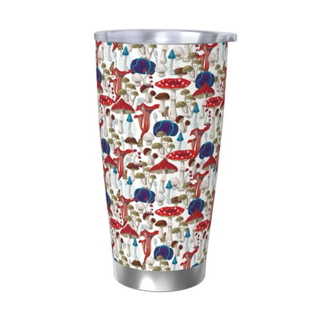 Uemuo Colorful Mushrooms (2) Print Travel Coffee Mug 20oz Double-walled Car Cup Stainless Steel Insulated Tumbler Leak-proof Travel Cup Reusable Straw Car Cup-Without Straw
Uemuo Colorful Mushrooms (2) Print Travel Coffee Mug 20oz Double-walled Car Cup Stainless Steel Insulated Tumbler Leak-proof Travel Cup Reusable Straw Car Cup-Without Straw