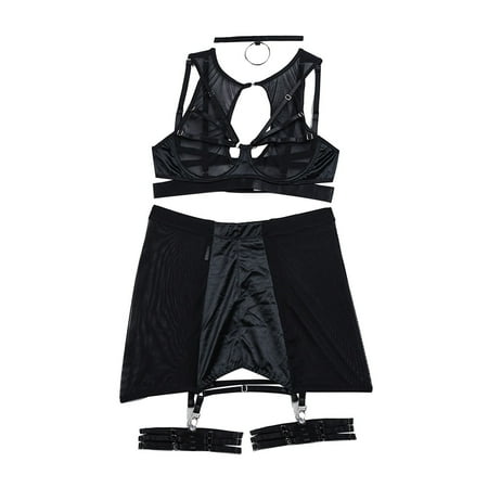 Women Lace Bodysuit Lingerie Set Lace Strap Babydoll Chemise with Garter Belts Hollow Out Underwear Bralette Set Valentine s Day Gifts
Women Lace Bodysuit Lingerie Set Lace Strap Babydoll Chemise with Garter Belts Hollow Out Underwear Bralette Set Valentine s Day Gifts