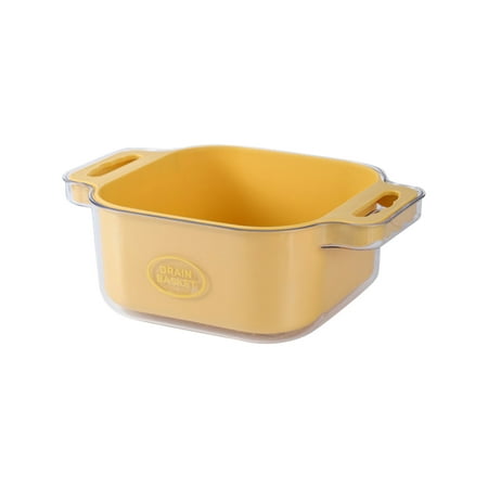 Christmas Clearance! Feltree Double Layer Drainage Basket Vegetable Water Fruit Basket Refrigerator Plastic Kitchen Vegetable Washing Basket
Christmas Clearance! Feltree Double Layer Drainage Basket Vegetable Water Fruit Basket Refrigerator Plastic Kitchen Vegetable Washing Basket
