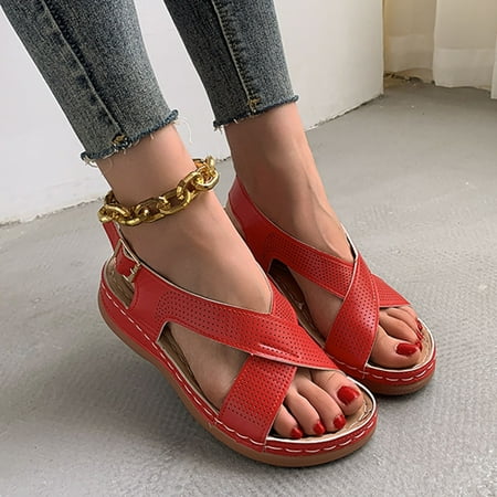 UMfun Women s Comfortable Buckle Open Toe Slip Sandals Beach Sandals Shoes With Ergonomic Soles
UMfun Women s Comfortable Buckle Open Toe Slip Sandals Beach Sandals Shoes With Ergonomic Soles