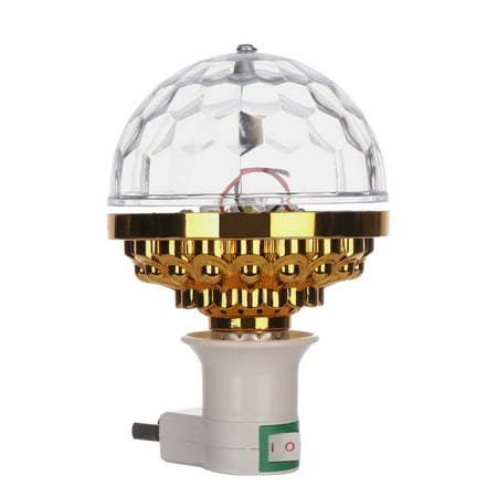 Interior Ambient Home Romantic E27 Party Bulb RGB Rotating LED Stage Light Magic Crystal Ball Lamp GOLD BULB WITH US PLUG
Interior Ambient Home Romantic E27 Party Bulb RGB Rotating LED Stage Light Magic Crystal Ball Lamp GOLD BULB WITH US PLUG