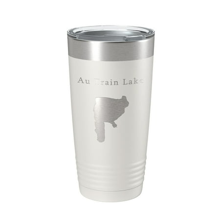 Au Train Lake Map Tumbler Travel Mug Insulated Laser Engraved Coffee Cup Michigan 20 oz White
Au Train Lake Map Tumbler Travel Mug Insulated Laser Engraved Coffee Cup Michigan 20 oz White